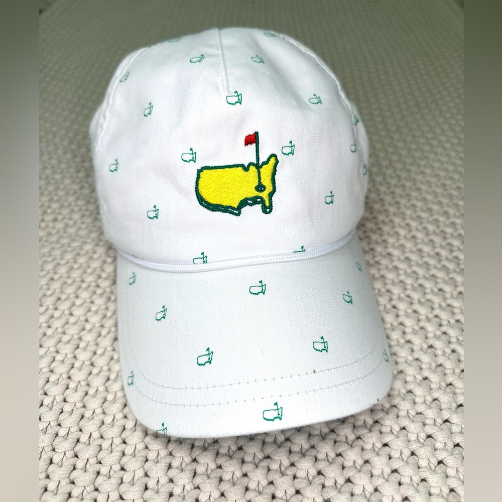 RARE⛳️Masters Logo Hat Ladies Fit in White🏌🏼‍♀️